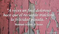 El lector, Bernhard Schlink