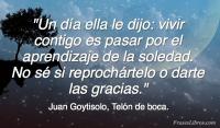 Teln de boca, Juan Goytisolo