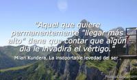 La insoportable levedad del ser , Milan Kundera