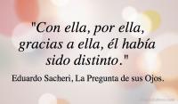 La Pregunta de sus Ojos, Eduardo Sacheri