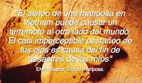 Efecto mariposa, Elvira Sastre