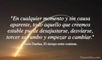 El tiempo entre costuras , Mara Dueas