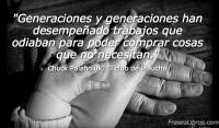 El club de la lucha, Chuck Palahniuk
