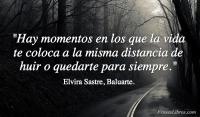 Baluarte, Elvira Sastre
