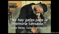 Corazn tan blanco, Javier Maras