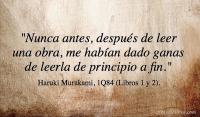 1Q84 (Libros 1 y 2), Haruki Murakami