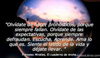 El cuaderno de Aroha, Francesc Miralles