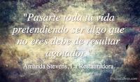 La Restauradora, Amanda Stevens