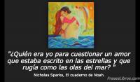 El cuaderno de Noah, Nicholas Sparks