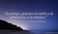 El sndrome Mozart, Gonzalo Moure