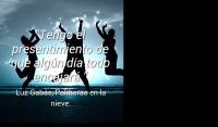 Palmeras en la nieve, Luz Gabs