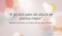 La chica de los ojos tristes, Noelia Hontoria