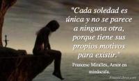 Amor en minscula, Francesc Miralles