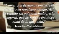 Aforismos, Leonardo da Vinci