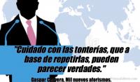 Mil nuevos aforismos, Gaspar Cervera