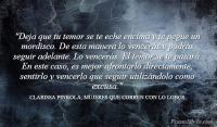 MUJERES QUE CORREN CON LO LOBOS, CLARISSA PINKOLA