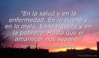 Ciudades de Papel, John Green