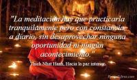 Hacia la paz interior, Thich Nhat Hanh
