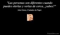 Ciudades de Papel, John Green