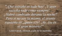 Alicia en el pas de las maravillas, Lewis Carroll