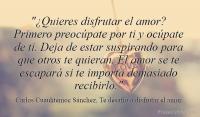 Te desafo a disfrutar el amor, Carlos Cuauhtmoc Snchez