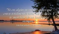 El Estudiante, John Katzenbach