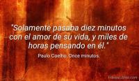Once minutos, Paulo Coelho