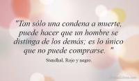 Rojo y negro, Stendhal
