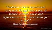 Los cuatro acuerdos, Miguel Ruiz