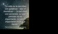 Un monstruo viene a verme, Patrick Ness