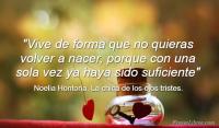 La chica de los ojos tristes, Noelia Hontoria