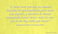 Un beso en Pars, Stephanie Perkins