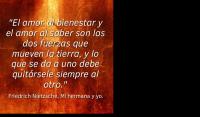 Mi hermana y yo, Friedrich Nietzsche