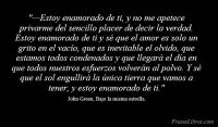 Bajo la misma estrella, John Green
